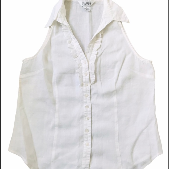 Allison Taylor sleeveless shirt - Picture 1 of 4
